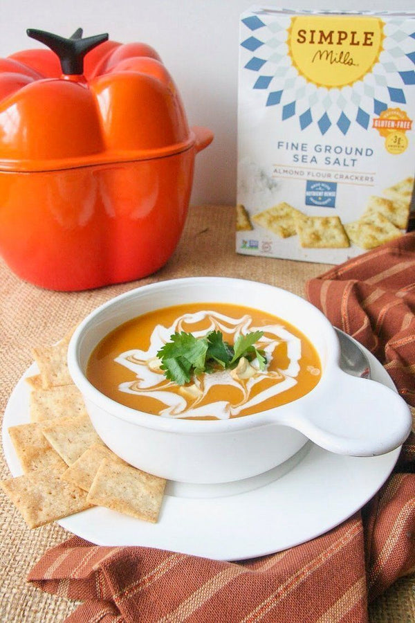 Paleo Creamy Thai Curry Butternut Squash Soup