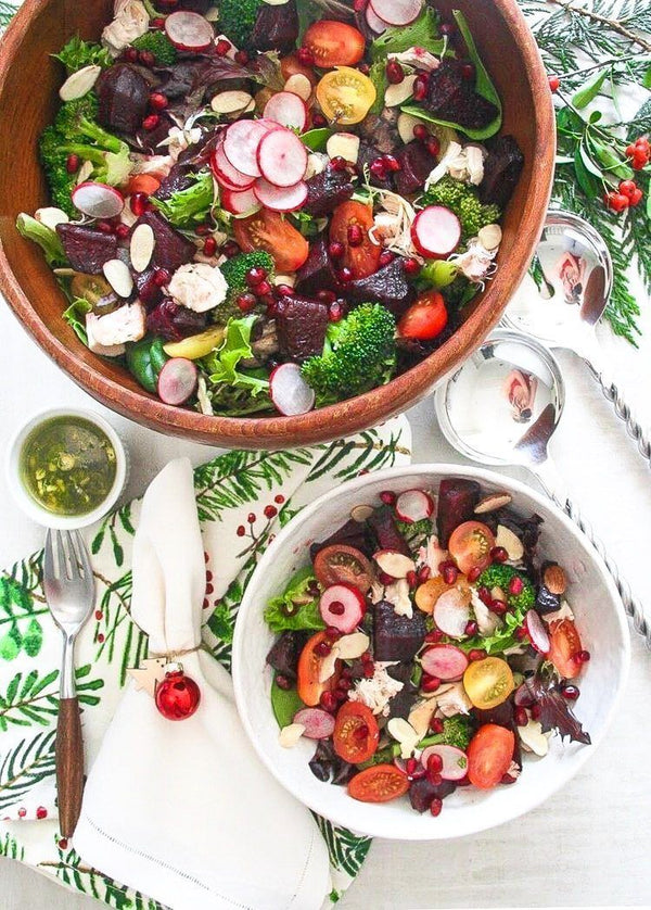 Harvest Salad With Fresh Herb Vinaigrette