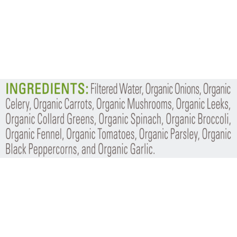 Organic Vegetable Broth - No Salt Added, 6-pack